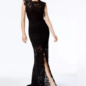 Beautiful Lace Rachel Zoe dress with front lace slit!